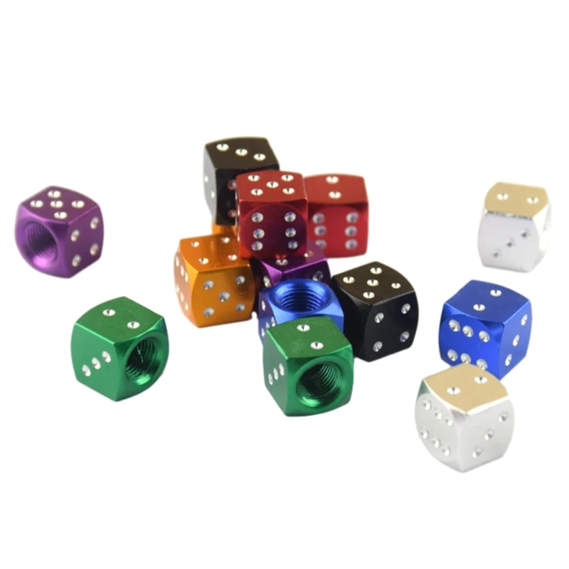 8 قطع من أغطية صمامات الإطارات الجذعية أغطية صمامات العجلات أغطية إطارات السيارة المقاومة للغبار، أغطية صمامات الإطارات المزخرفة