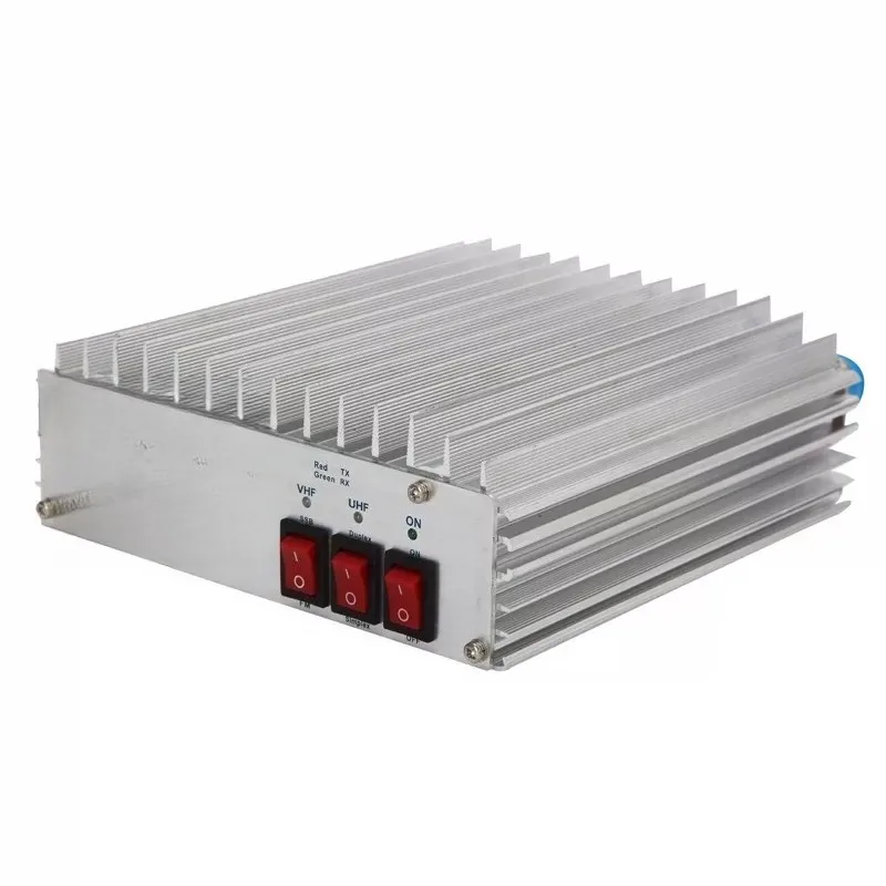 UV Dual Band 50W Power Amplifier  Full Mode Linear Amplifier for Walkie Talkie UHF VHF Radio