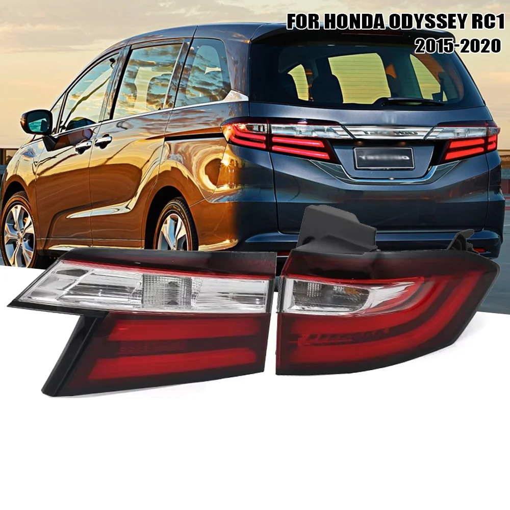 Tail Light Assembly for Honda Odyssey 2015-2020 Rear Brake Lamp Direct Replacement