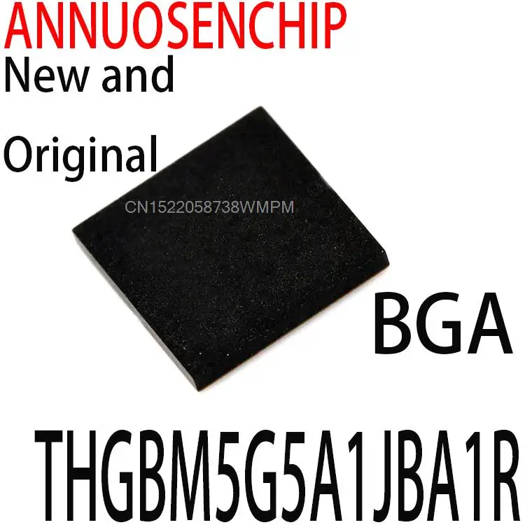 1PCS 2PCS 10PCS New and Original  THGBMAG5A1JBA1R THGBMAG5A1JBAIR 4G BGA EMMC new original and in stock THGBM5G5A1JBA1R