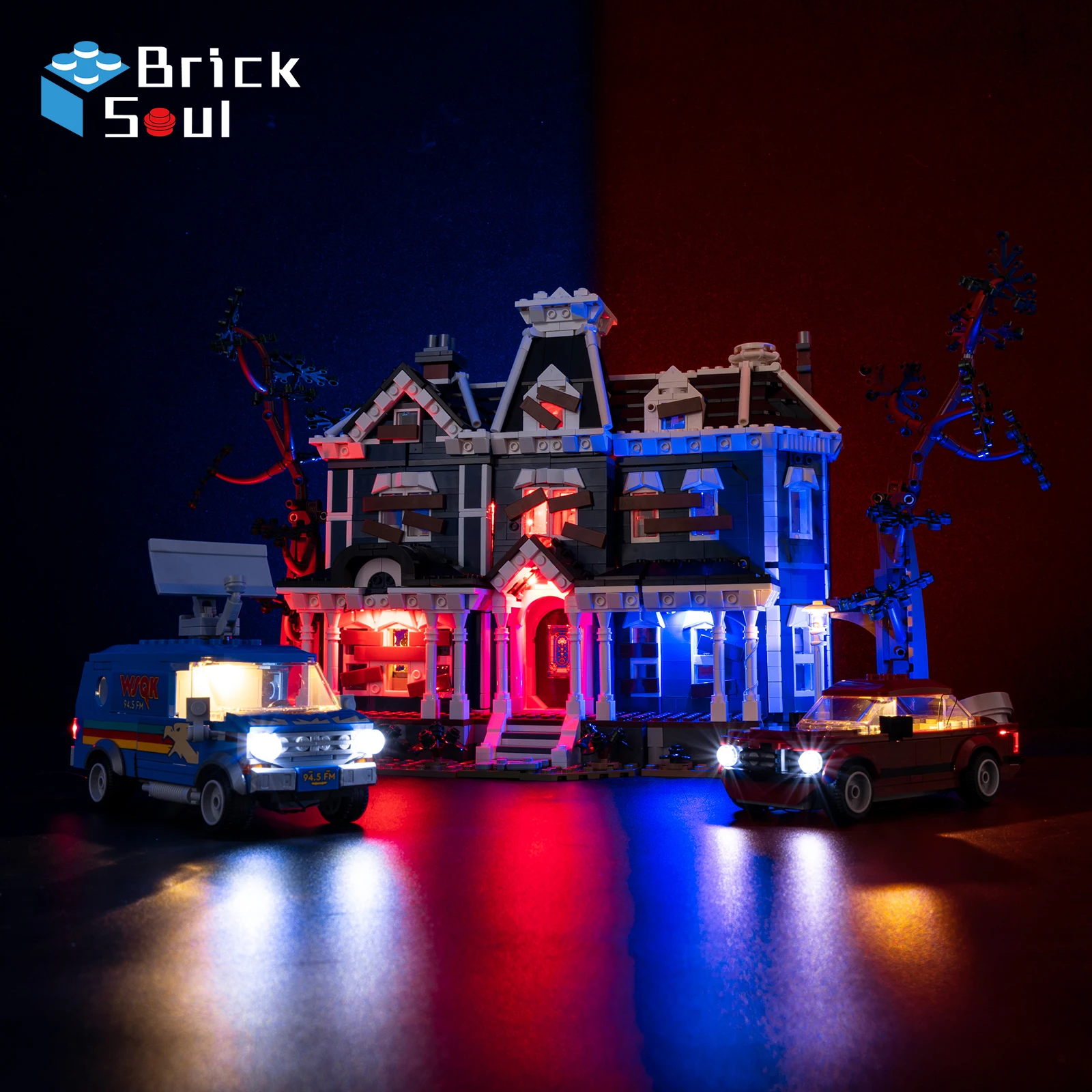 ชุดไฟ LED สำหรับเลโก้ สเตรนเจอร์ ธิงส์: บ้านครีล 11370 รุ่น ชุดของเล่น DIY ไม่รวมตัวต่อ