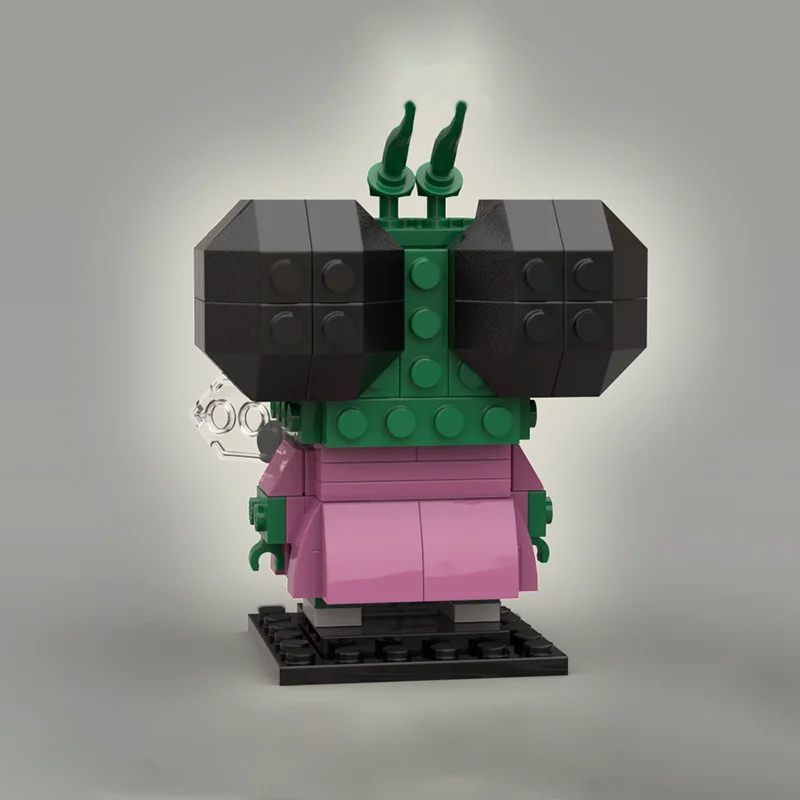 185pcs MOC Buggy Betty - Garbage Pail BricKidz BrickHeadz Model Building Blocks Christmas Gift Construction Toys Brick Idea