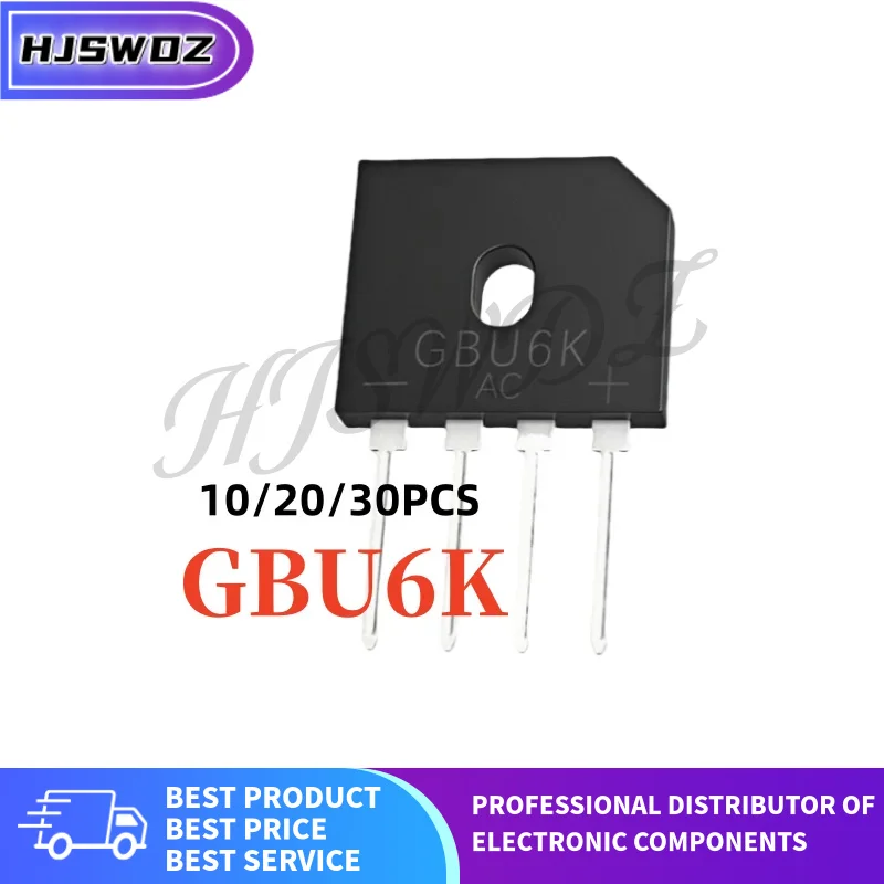 10-30PCS GBU6K Gbu …