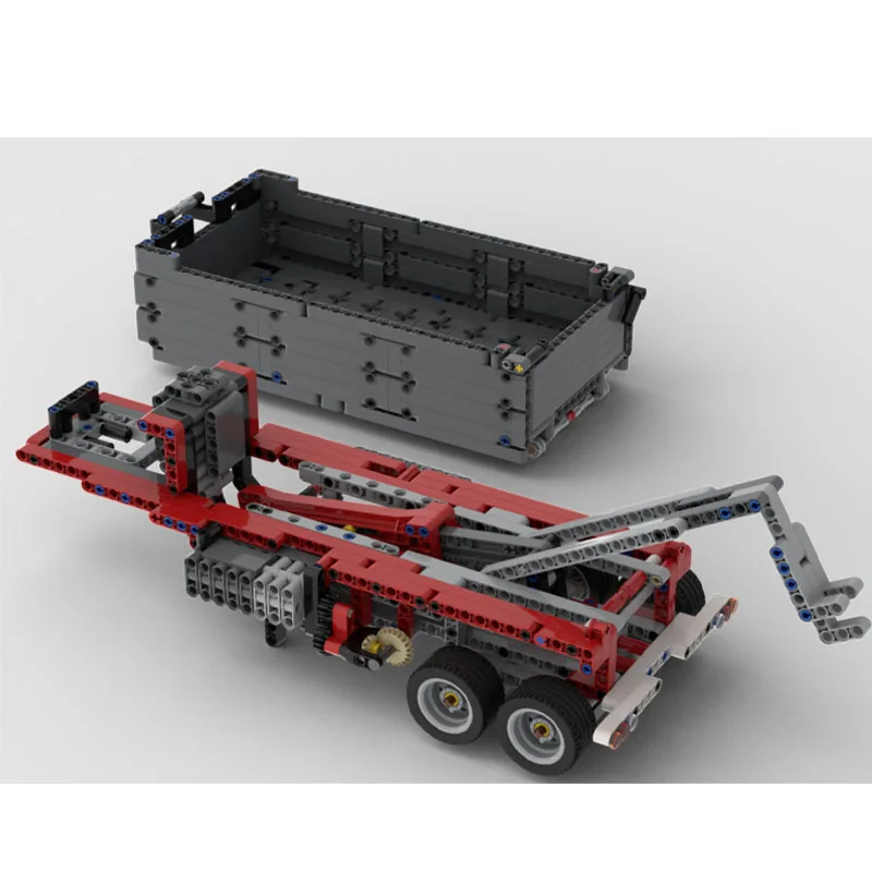 

Новая модель грузового полуприцепа MOC-62425, конструктор из 685 деталей, креативный подарок для мальчиков на день рождения или Рождество