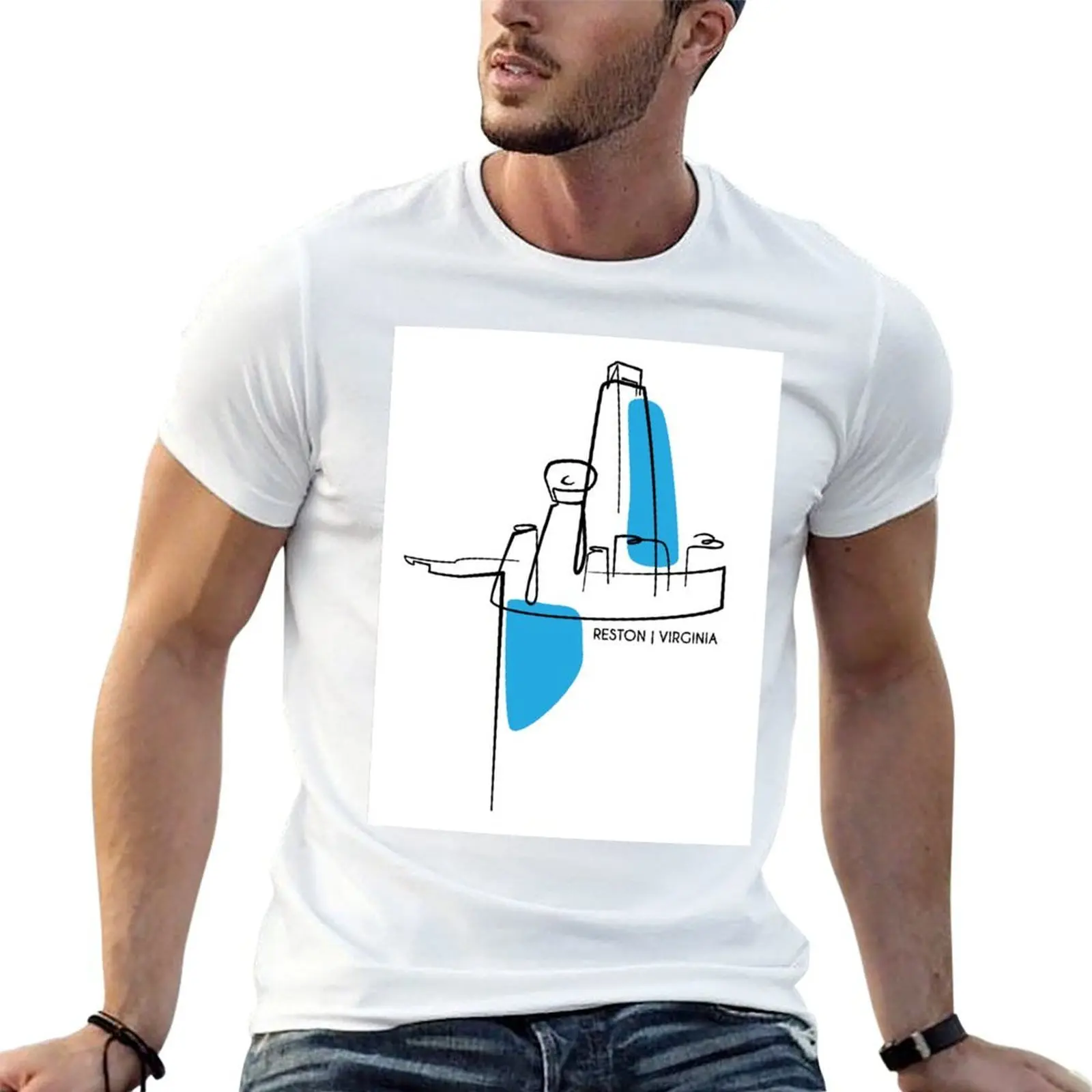 

Lake Anne Plaza Fountain T-Shirt t shirts designer t shirt personalised T-Shirt