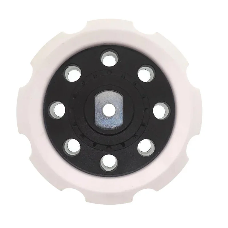 Space-saving BB 6 Inch 8 Holes PU Sanding Disc, Self-Adhesive Sandpaper Pad for Random Orbit Sander