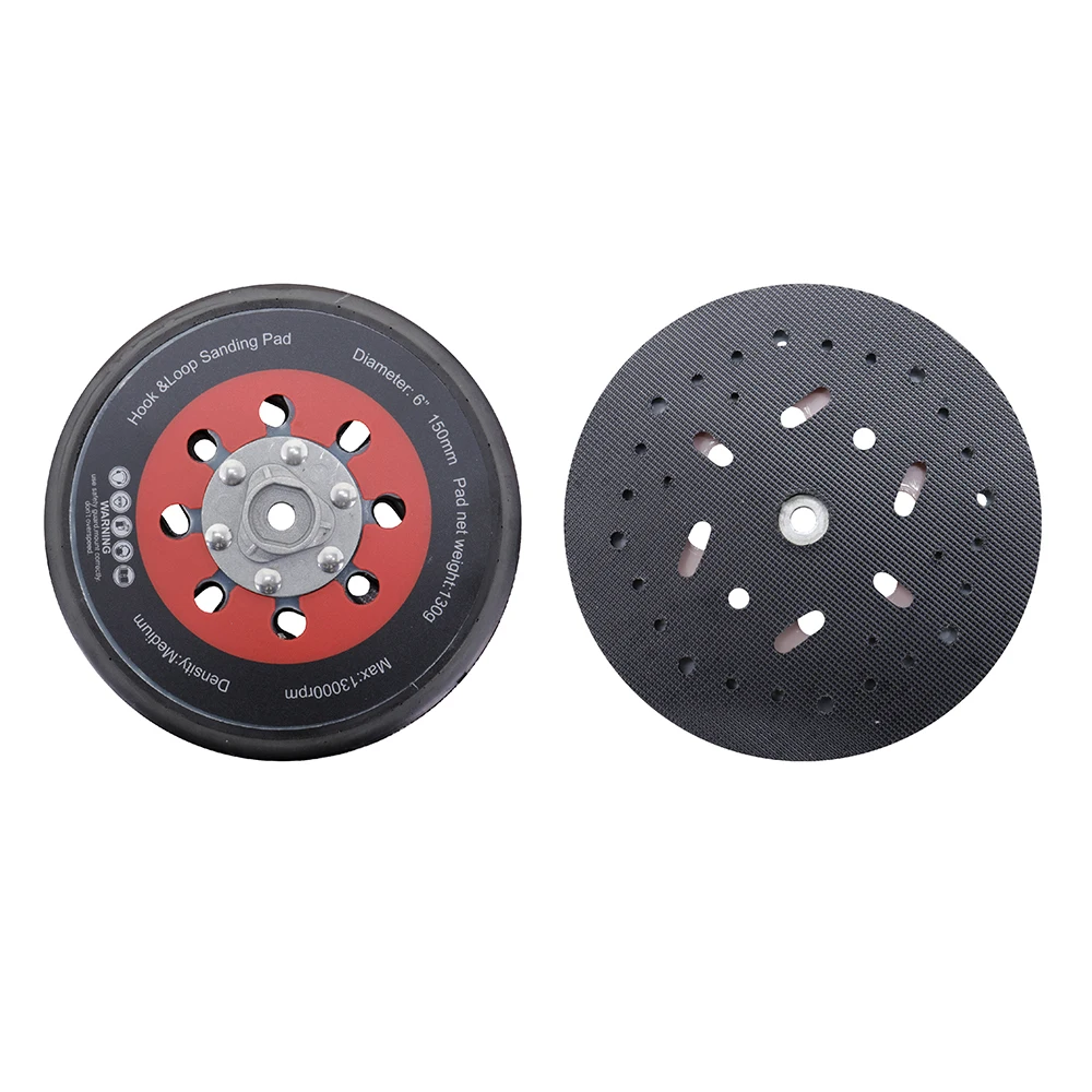 

OLYM 6 Inch Abrasive Pad with Strong Dust-collecting for Electric Random Orbital Sander