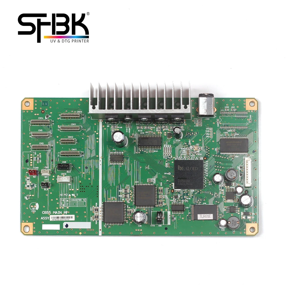 

C655 MAIN. For EPSON R1390 DTF motherboard for A3 UV DTG printer mainboard, cylindrical bottles UV printer motherboard card