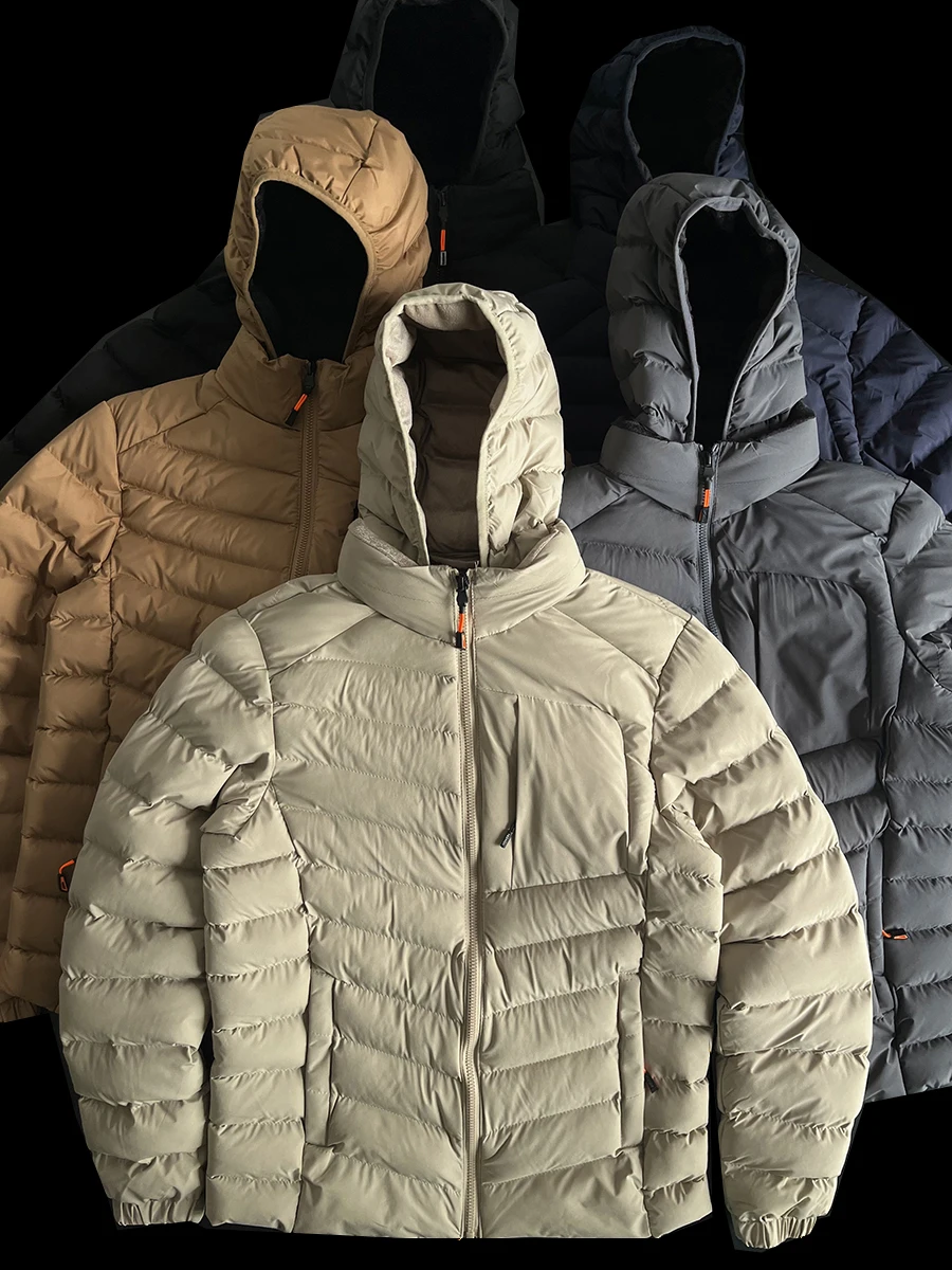 

Утепленная ретро-куртка с отстегивающимся капюшоном, хлопковая, для активного отдыха, ветрозащитная, теплая, с наполнителем из полиэстера, молодежная, с длинными рукавами, на молнии