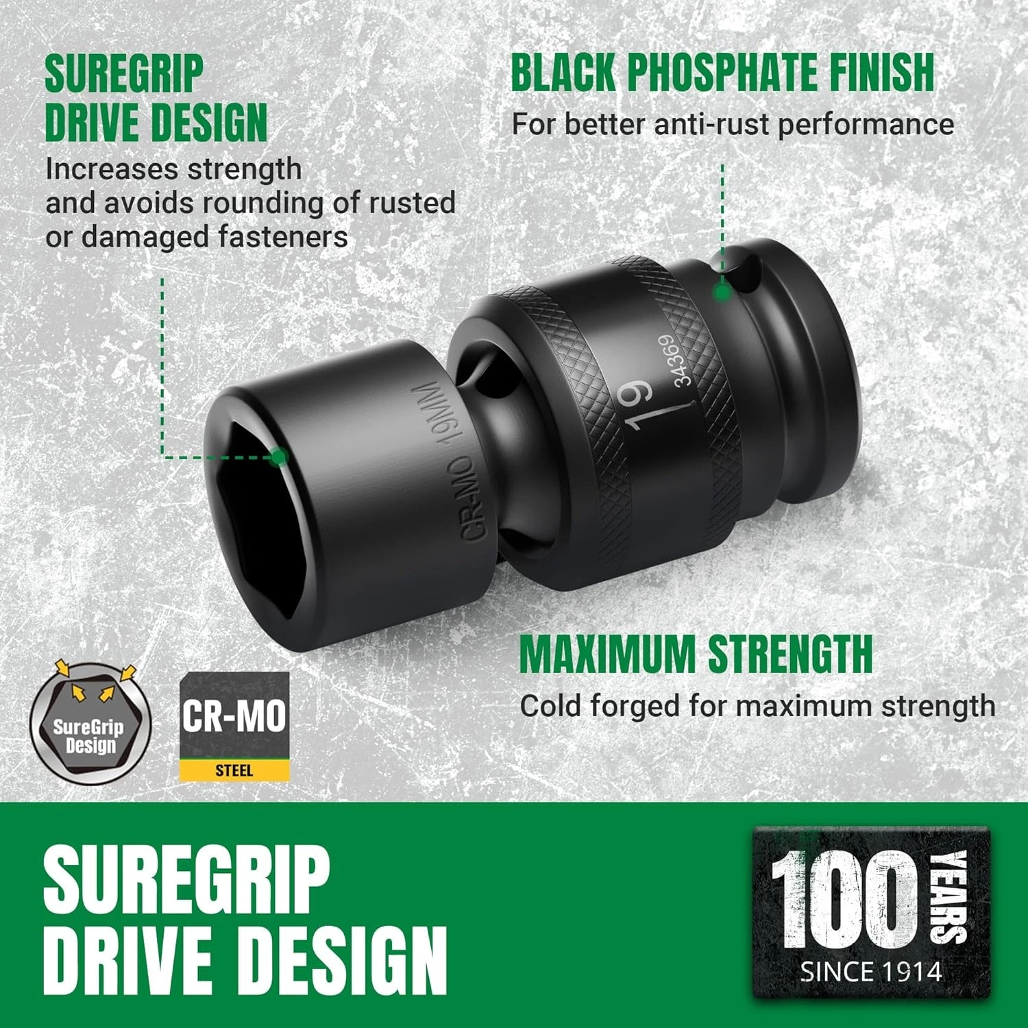 1/2" Drive Universa…