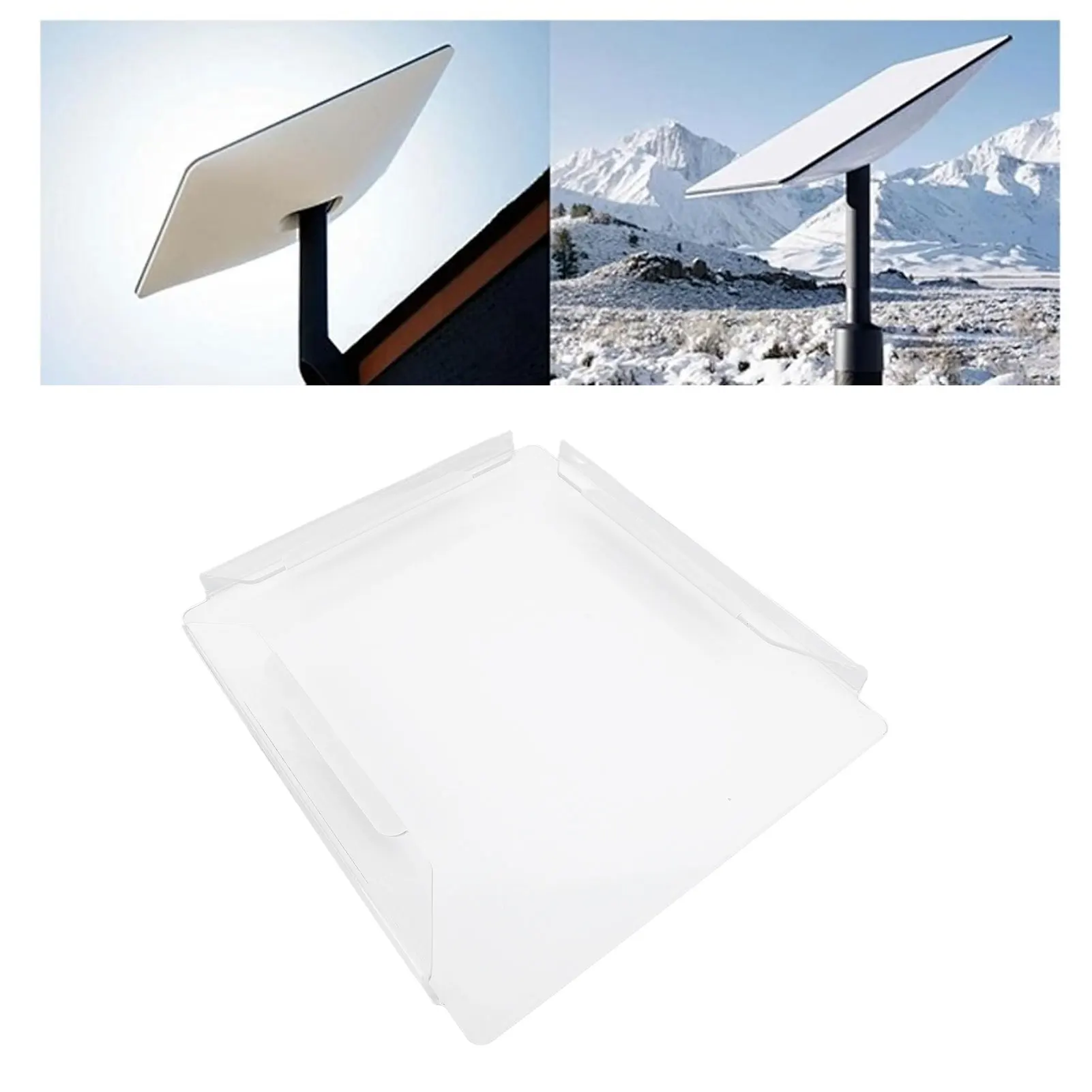 

Защитный чехол для спутниковой антенны RV, высокопрочный, термостойкий, прозрачный, из поликарбоната, для SpaceX V4