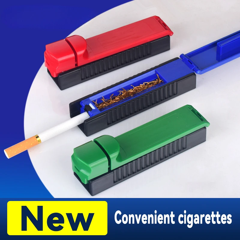 

8MM Cigarette Maker Single Tube Cigarette Filling Roller Maker: The Ultimate Smoking Gadget for Effortless Cigarette Rolling!