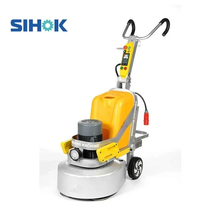 China Home Use 220V Dust Free Planetary Marble Epoxy Sanding Terrazzo Concrete Grinder Floor Grinder Concrete Floor Grinder