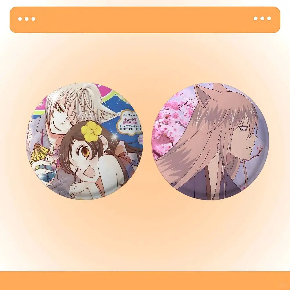 Anime K-Kamisama Kiss-S Hot Brooches On Backpack Decoration Round Enamel Pins For Jewelry Gifts Bag Accessorys view 3