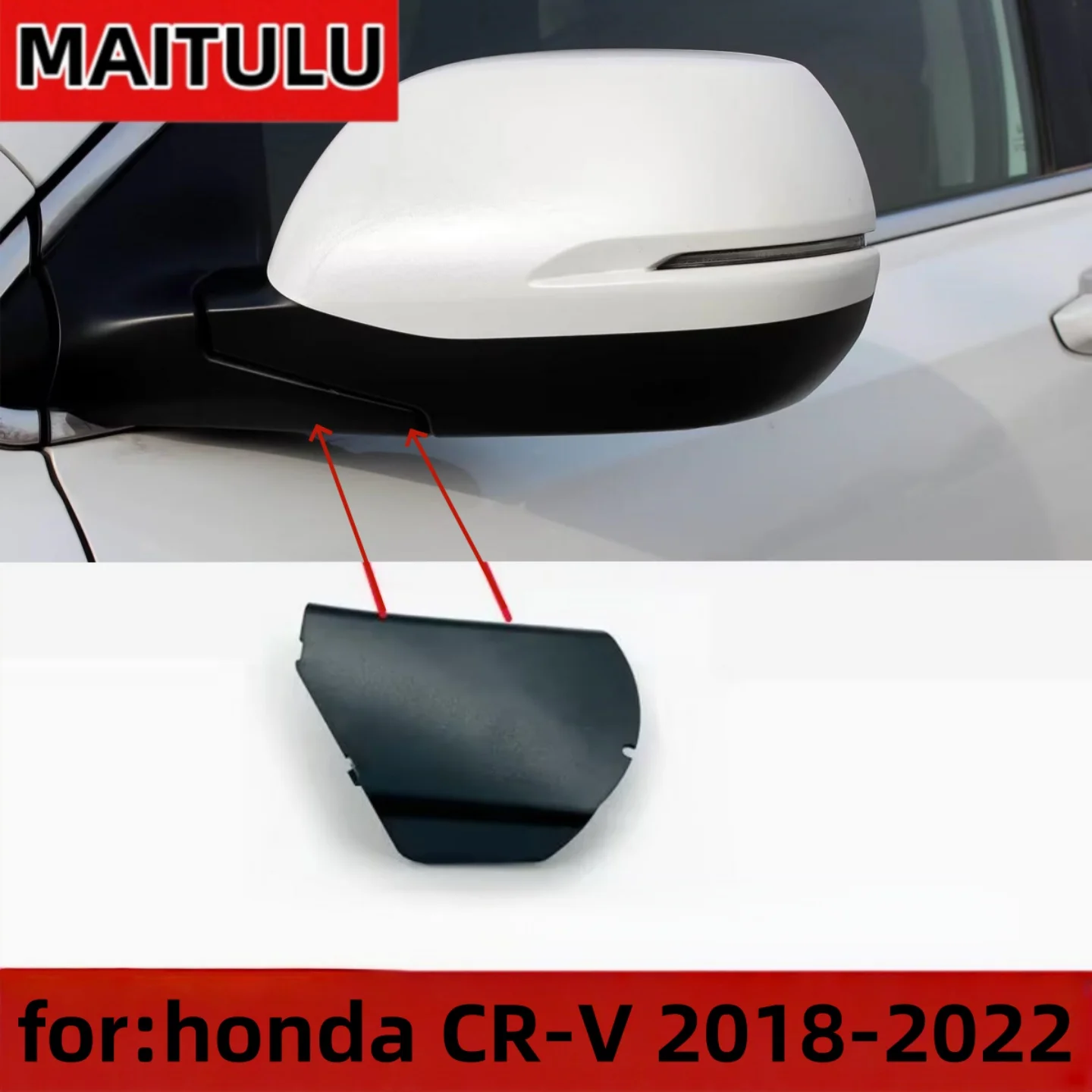 Für Honda CR-V 2018 2019 2020 2021 2022 Außenspiegel-Unterteil Abdeckung Basis Gehäuse Kappe Schale – Detail 1