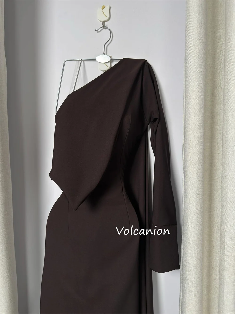 Customized Fashion Jersey Pleat A-line Off-the-shoulder Long Dresses Bespoke Occasion Quinceanera Chinese Style