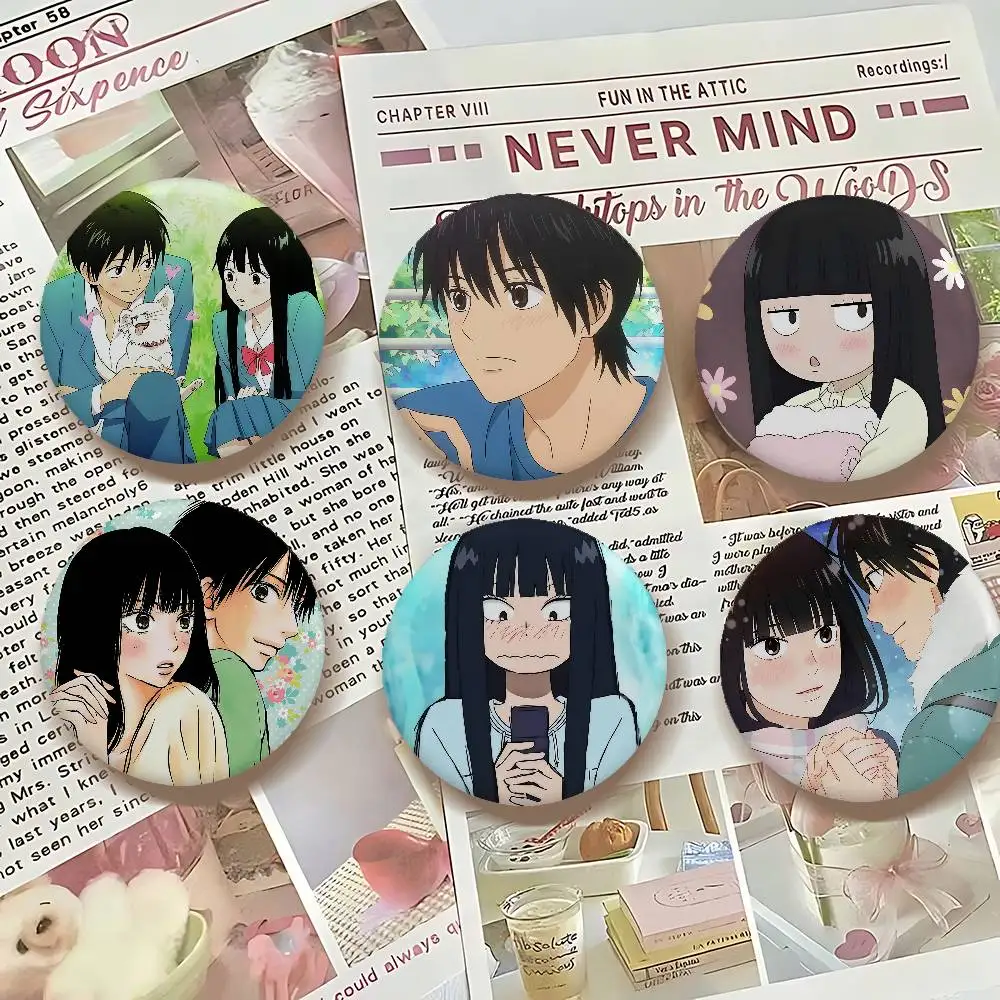 أنيمي كيمي ني تودوك ويكي جولة رائعة شارة دبابيس دبابيس الإبداعية للملابس قبعة ظهره هدية الملحقات #1