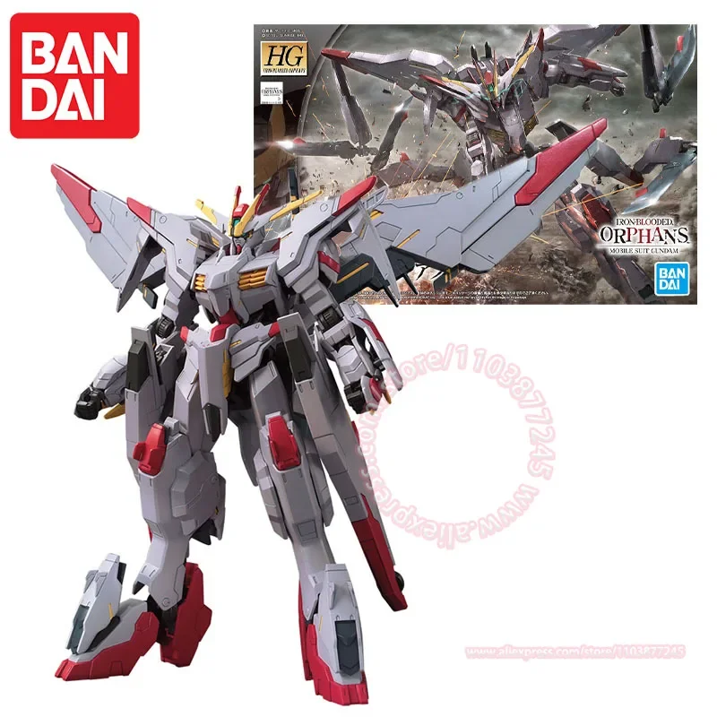 BANDAI HG IBO 1/144 GUNDAM MARCHOSIAS juguete ensamblado modelo periférico decoración de escritorio figura móvil adornos de colección