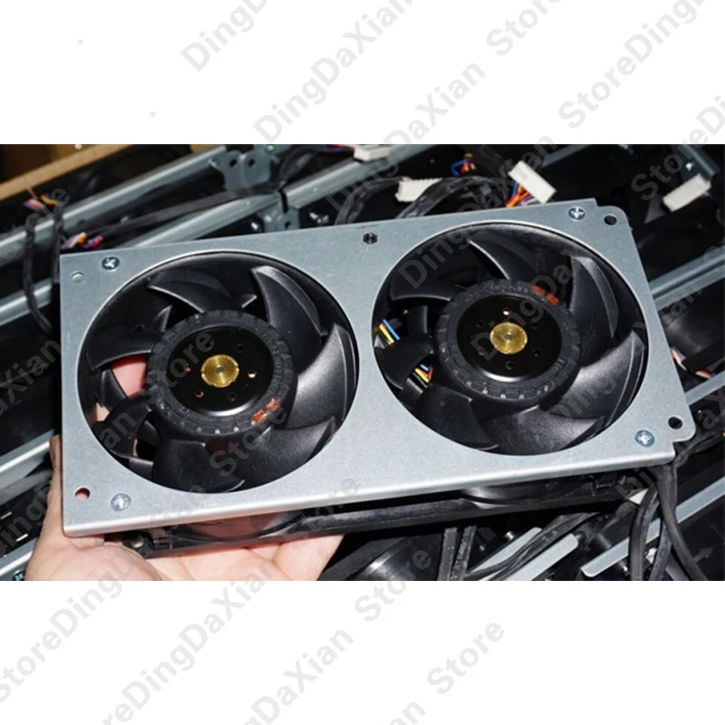 d 1PCS For AVC DBPA1038B8S | DC48V 4.5A 8-Pin PWM Dual Rear Fan 100×100×38mm 10CM