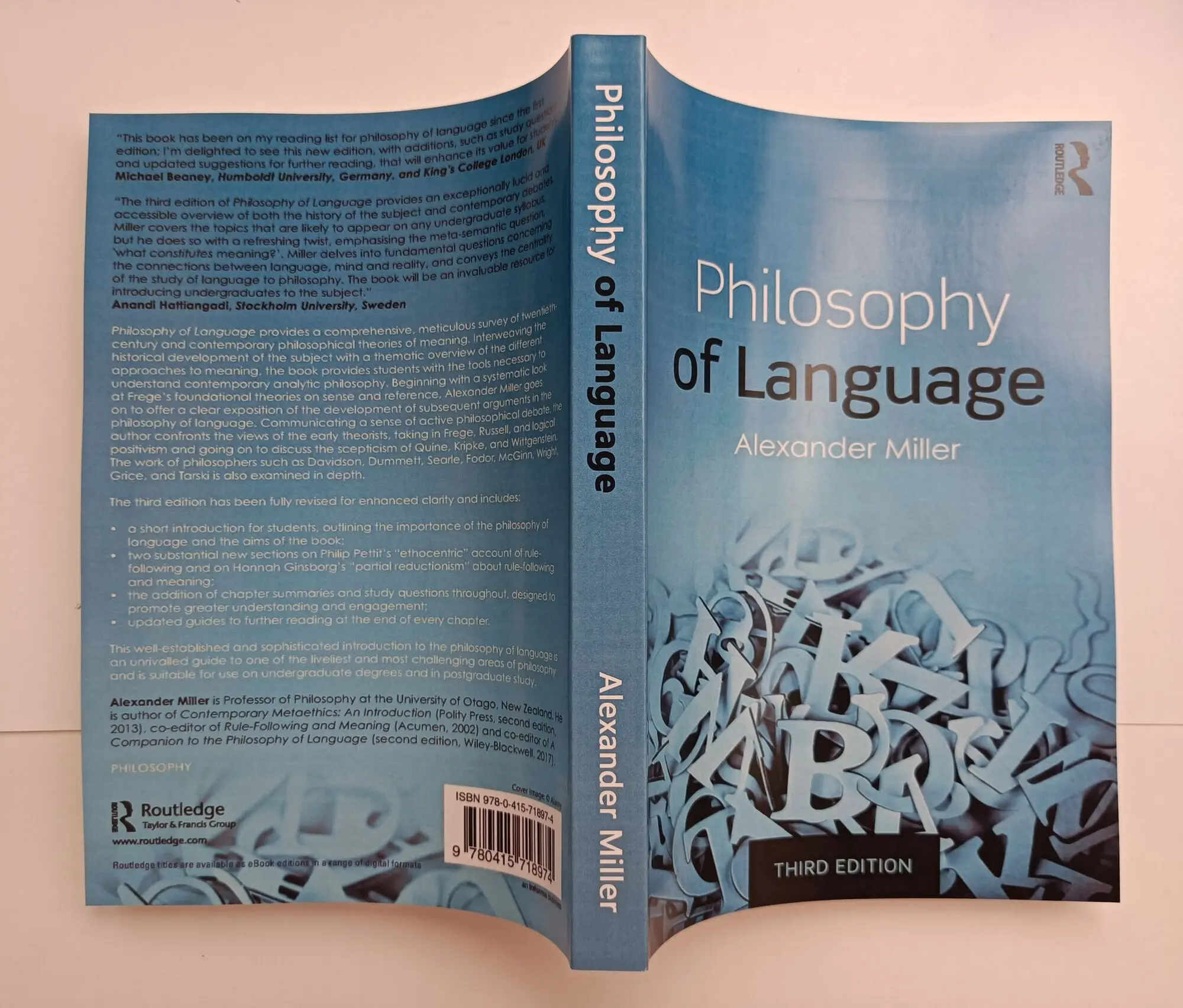 

Philosophy Of Language By Alexander Miller