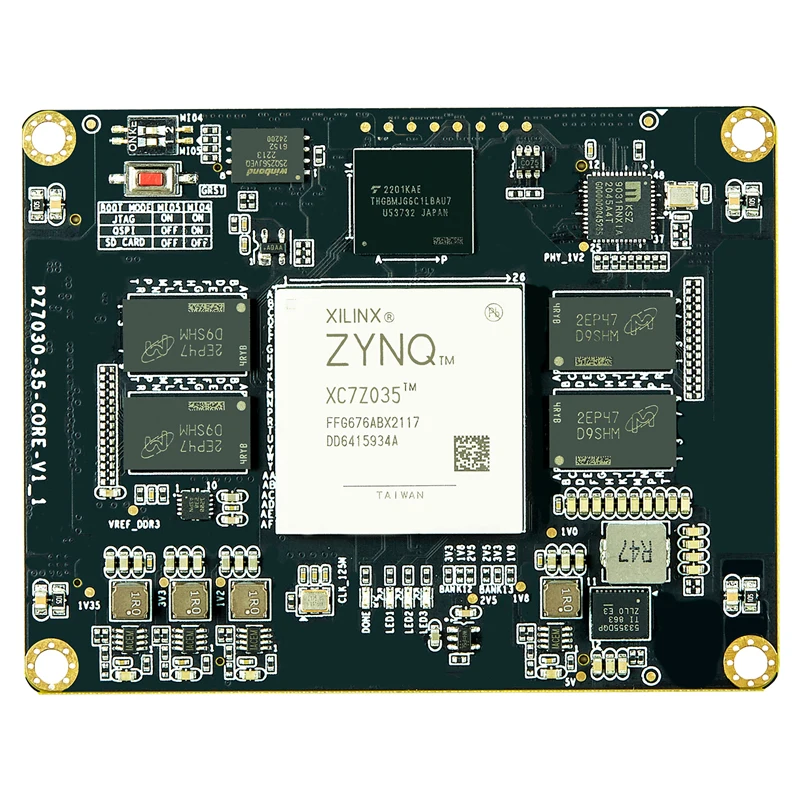 Puzhi 7035 SOM 676I Xilinx Zynq-7000 SoC XC7Z035 FPGA Core Board Industrial Grade System on Module ZYNQ 7000