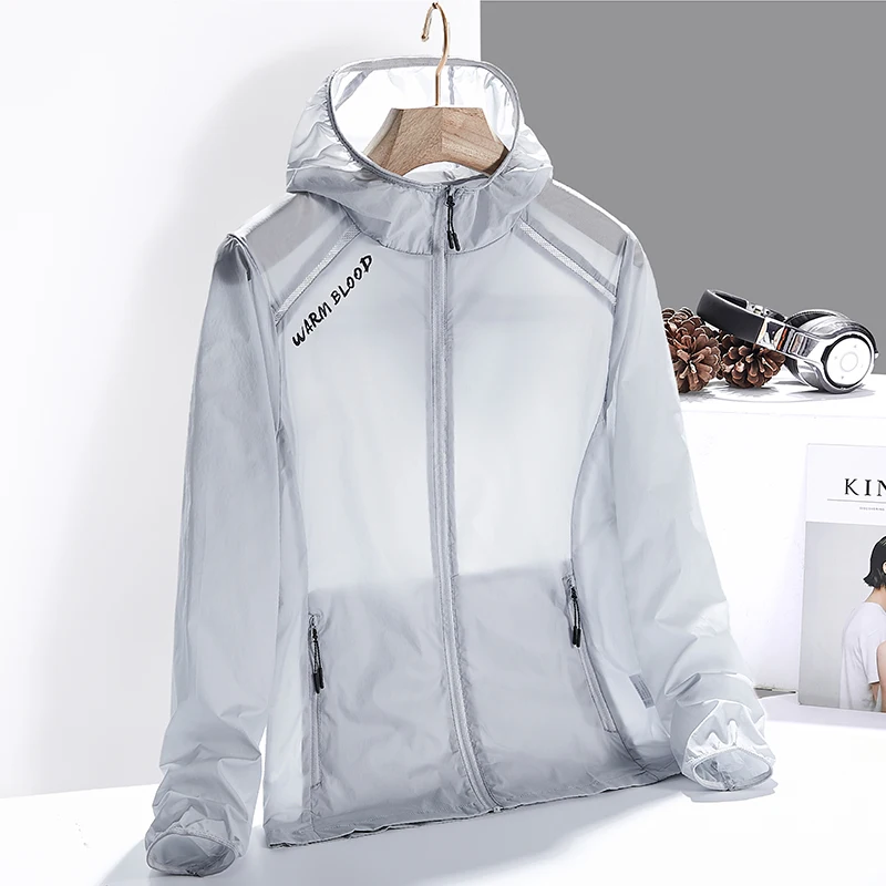 Camping Jacket Men Women Sun Protection Clothing Fishing Hunting Clothes Quick Dry Skin Windbreaker With Pocket