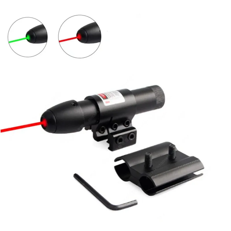 

Красный, зеленый лазерный прицел с перезаряжаемой батареей 14250, 11 мм, 20 мм, лазерный прицел с креплением на рейку Пикатинни