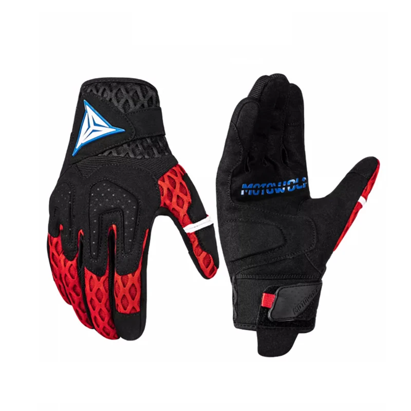 Full Finger Touch Screen Motorcycle Gloves Accesorios Para Motos TPR Protector Luvas Para Guantes De Motociclista 오토바이 장갑