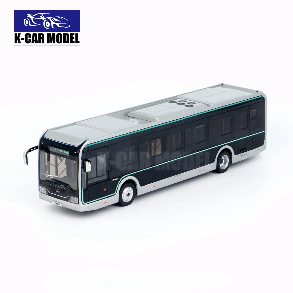 1/43 YUTONG Electric U12 City Bus Car Diecast Simulated Alloy Model Toy