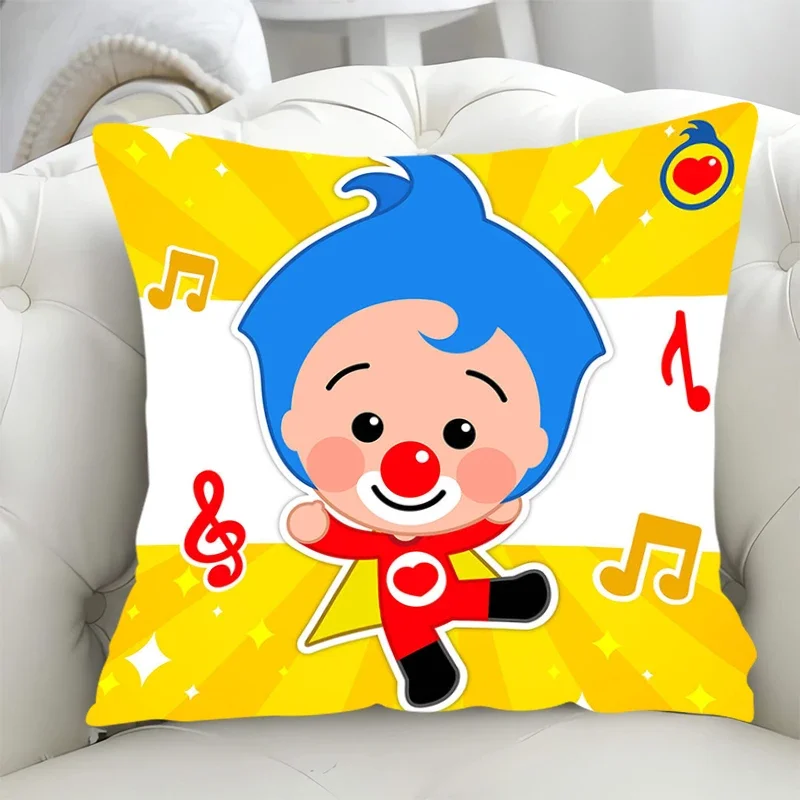 Cushion Covers 45x45 P-Plim Plim Decorative Pillowcases 40x40 Fall Decor Lounge Chairs Pillow Hugs Short Plush Duplex Printing