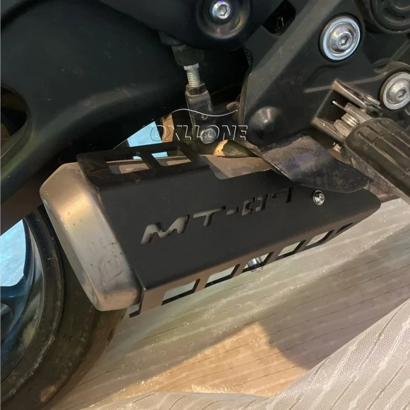 

FOR YAMAHA MT-07 YZF-R7 2014-2026 YZF-R7 2022-2024 2025 2026 MT 07 YZF R7 Exhaust Pipe Heat Shield Cover Muffler Protector Guard