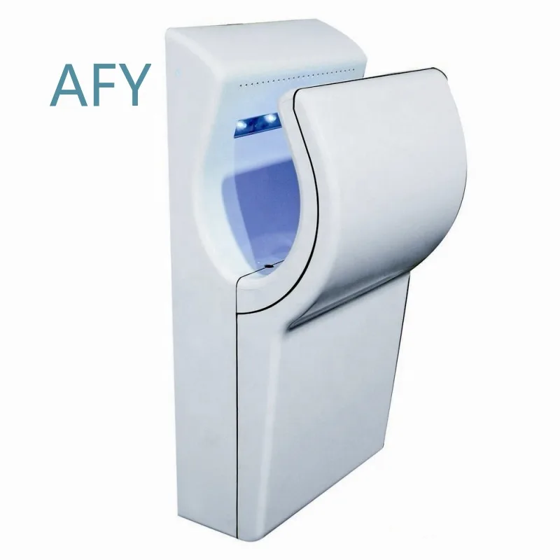 Electric Hand Dryer for Commercial Bathroom for Wall Mounted Automatic Warm Air Quick Dry Powerful White Hand Dryer for
