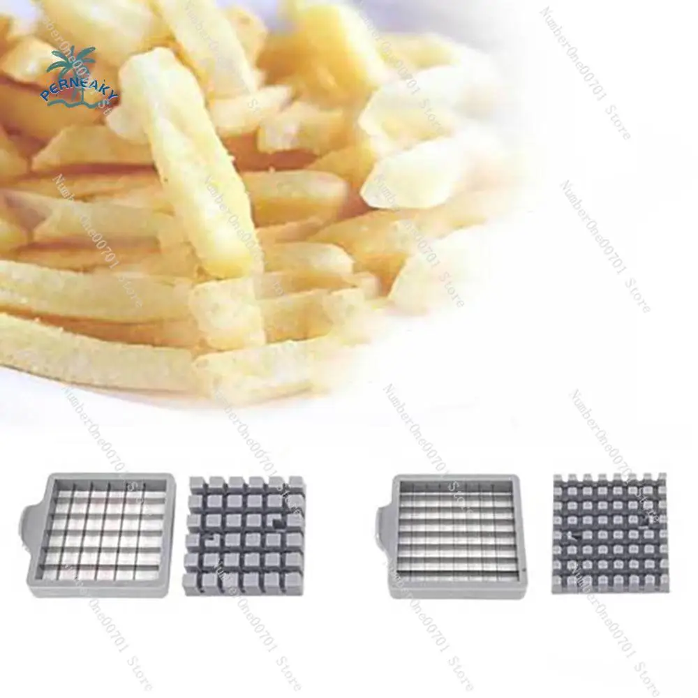 Stainless Steel Manual Potato Cutter Blade Square Rust-proof French Fries Slicer Blade 36/64 Hole Durable