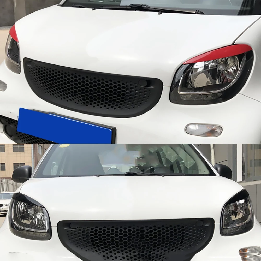مصباح المصباح الأمامي للسيارة غطاء جفن الحاجب ، تشذيب لمرسيدس بنز ، سمارت فورتو ، ، من من من من من من أجلك ، من من من أجلك