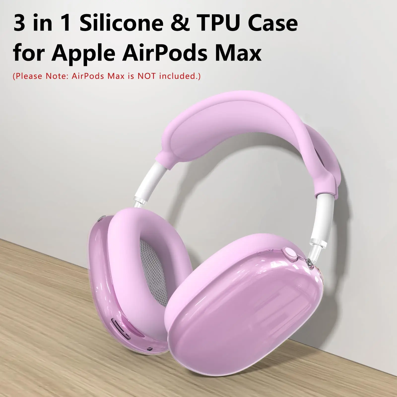 Case for AirPods Max Headset Case 3D Music earphone protective case For Man Silicone Clear Cover For 2024 New AirPods Max 2 Case