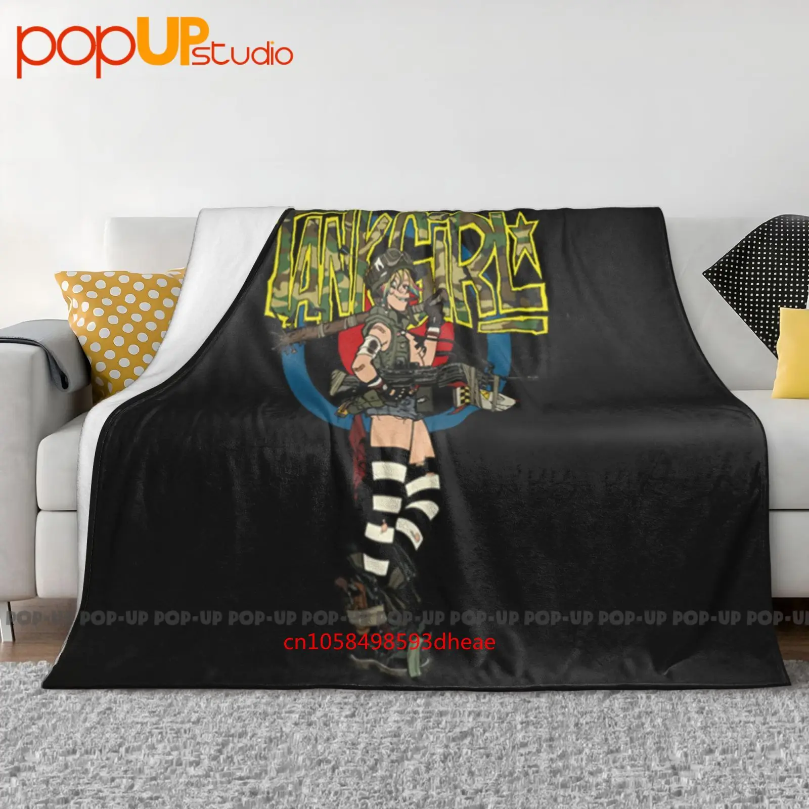 Tank Girl Comic Spades Alternative Bom Feminist Ultra-Soft Blanket Quilt Winter Sofa Cover Bed Covers