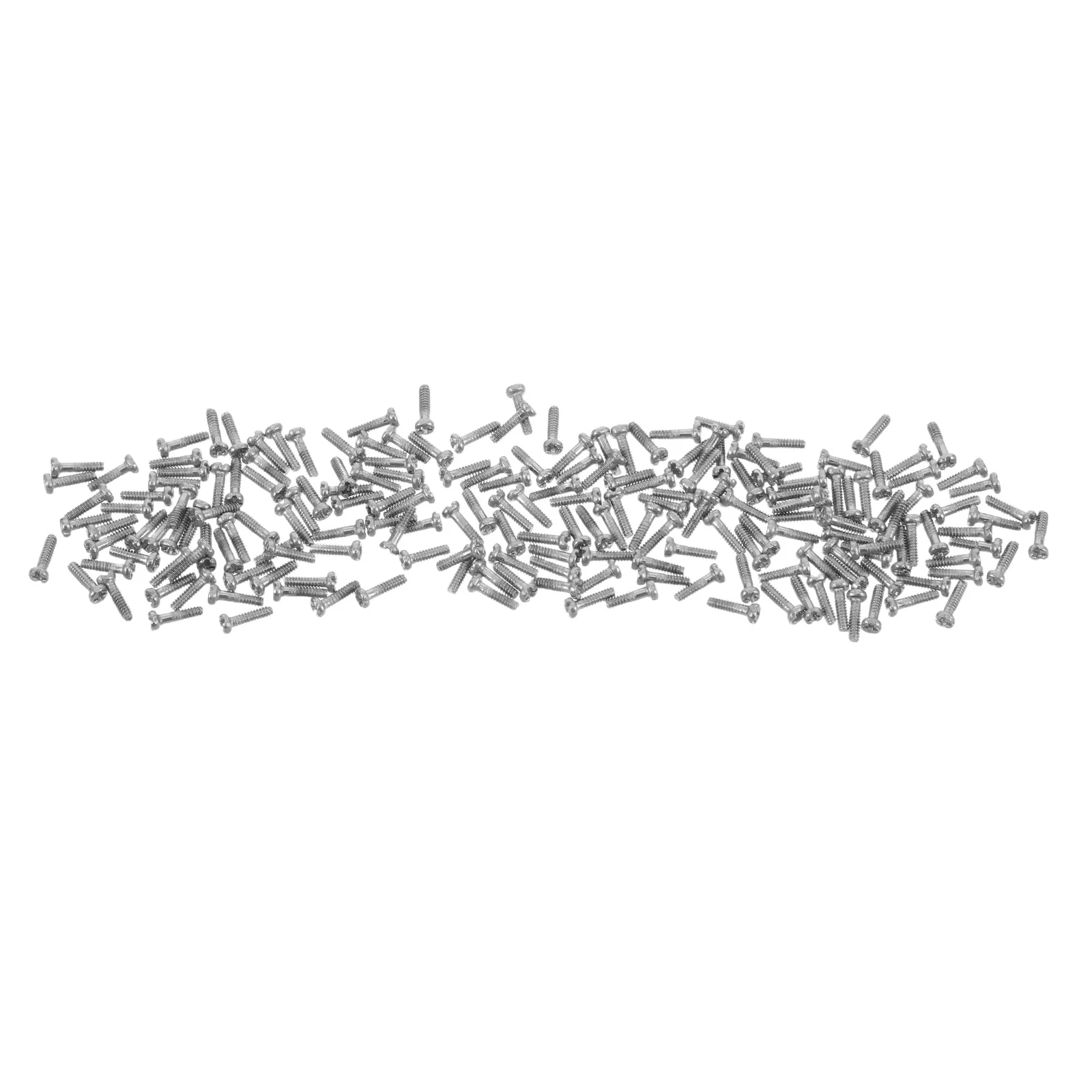 200Pcs Eyeglass Nose Pad Screws 1.0x3.6mm Precision Repair Tool Replacement Parts for Spectacles Sunglasses Extend Lifespan High