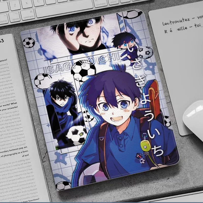 BLUE LOCK Anime Isagi Yoichi Cover Case For iPad 10.2 9th 10th Air 6 Mini 4 5 Case Luxury Silicone Pro 11 13 For iPad Air1 2 3 4