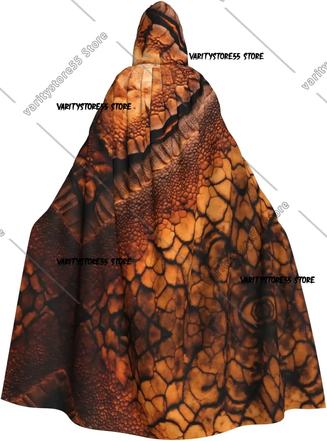 

Накидка унисекс с капюшоном и принтом динозавра, идеально подходящая для ролевых костюмов на Хэллоуин