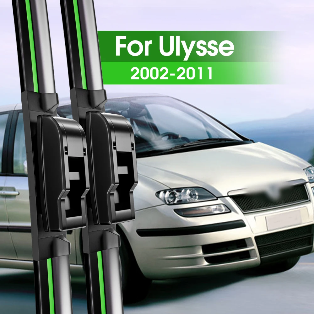 

2pcs Front Windshield Wiper Blades For Fiat Ulysse 2002-2011 2003 2004 2005 2007 2008 2009 2010 Windscreen Window Accessories