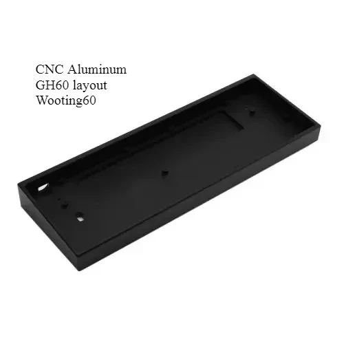 

Keyboard metal case CNC Aluminum GH60 Wooting 60he compatible