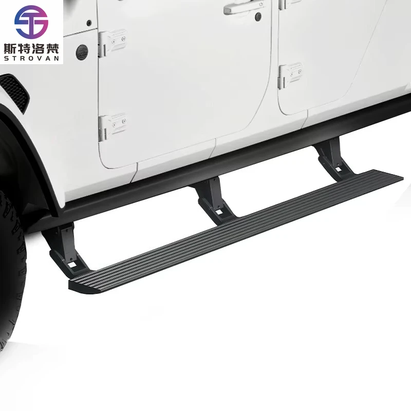 

STLF CLRAK 4x4 OEM Power Running Boards Stainless Steel Illuminated Electric Steps for 2020-2024 Gladiator