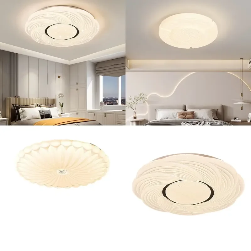 Modern LED Ceiling Light for Bedroom Contemporary Design Room Lighting Fixture Energy Saving Lamp Home Decor
