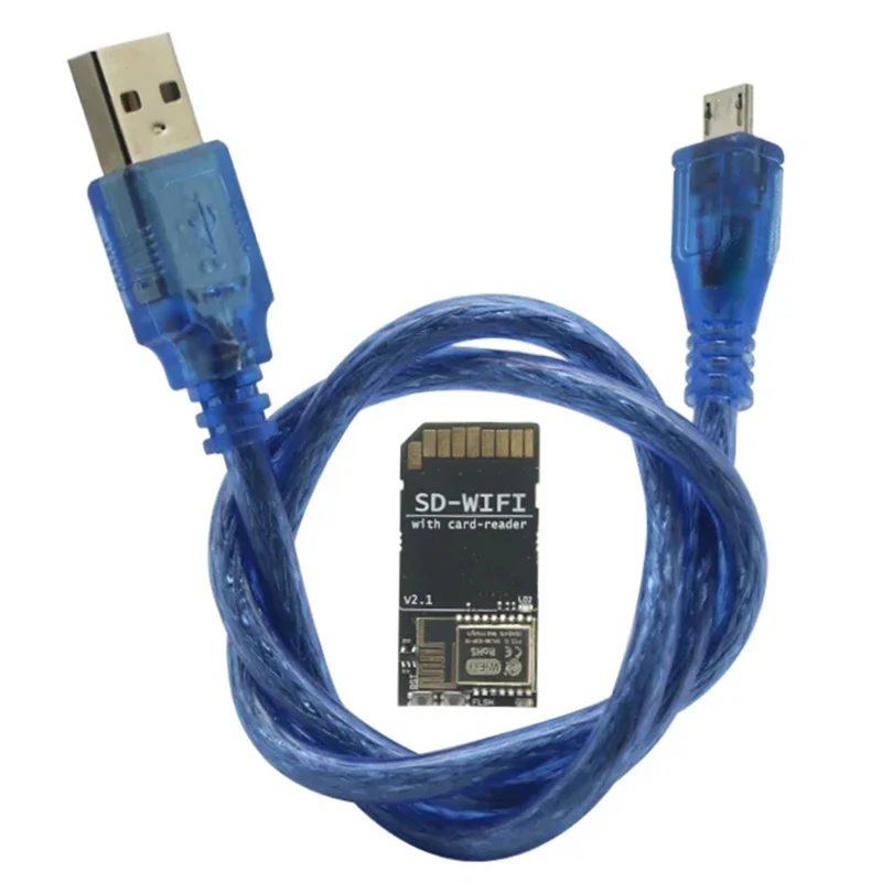 N82R SD-WIFI Pro Wireless Transmission With USB To Serial Chip And Card-Reader Module ESP Webdev Onboard For S6 F6 Turbo