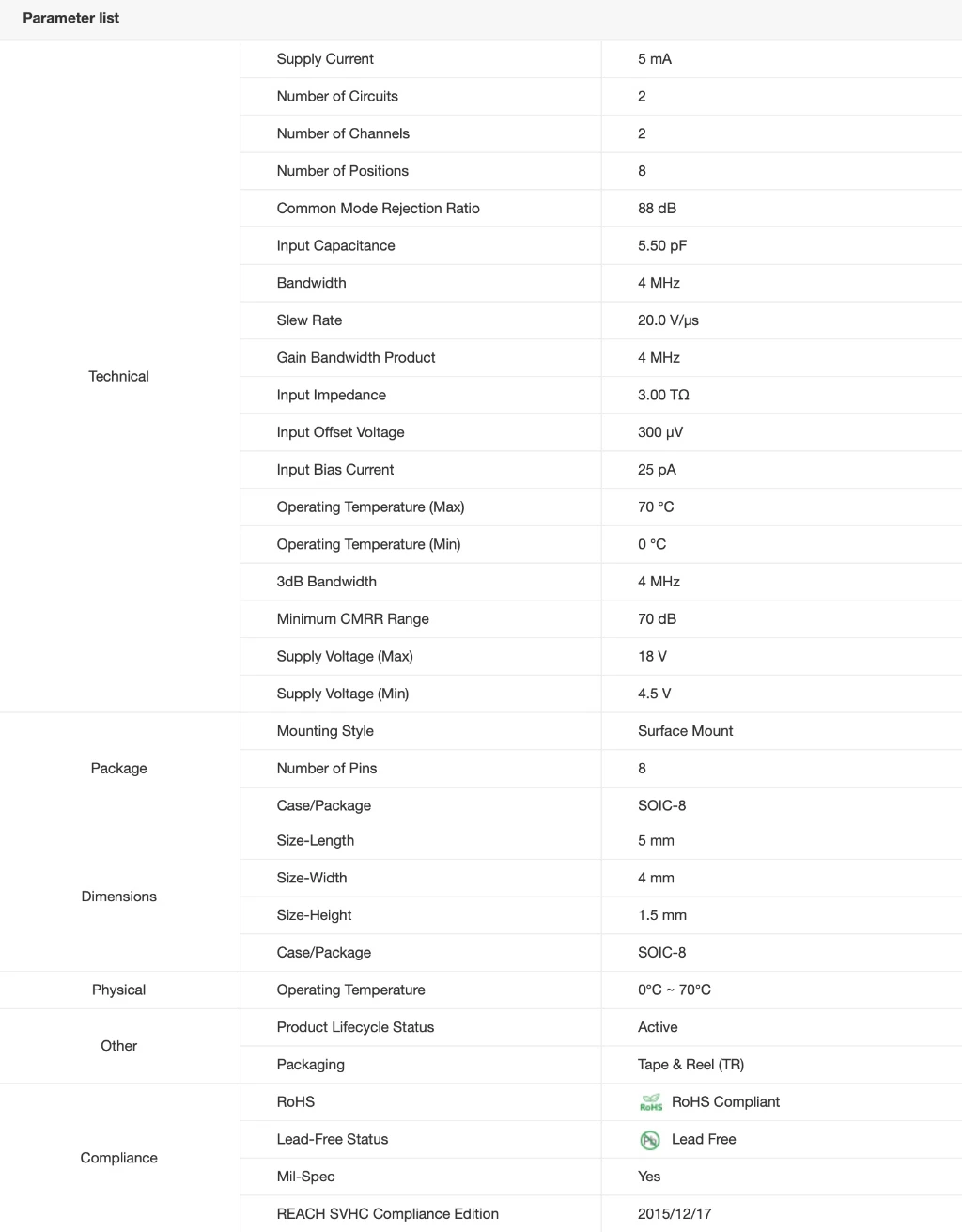 رائجة البيع AD712JRZ-REEL7 AD712JRZ AD712J SOIC-8 مضخم التشغيل IC العالمي عالي الجودة المورد دعم خدمة قائمة BOM