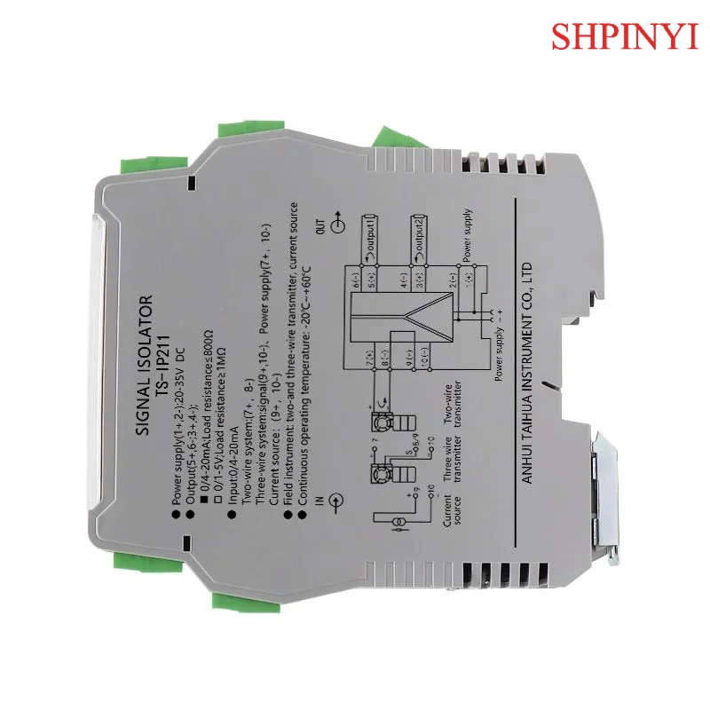 

Высокое качество 0-10 В 1 вход 2 выхода Tc RTD преобразователь температуры аналоговый изолятор сигнала