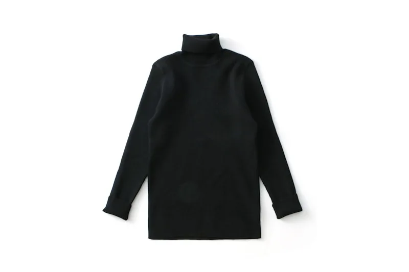 UNITIM Herbst Winter Kinder Mädchen Pullover Säugling Baby Mädchen Bonbonfarben Rollkragenpullover 1-6 Jahre Mädchen Einfache Lässige Strickwaren – Detail 31