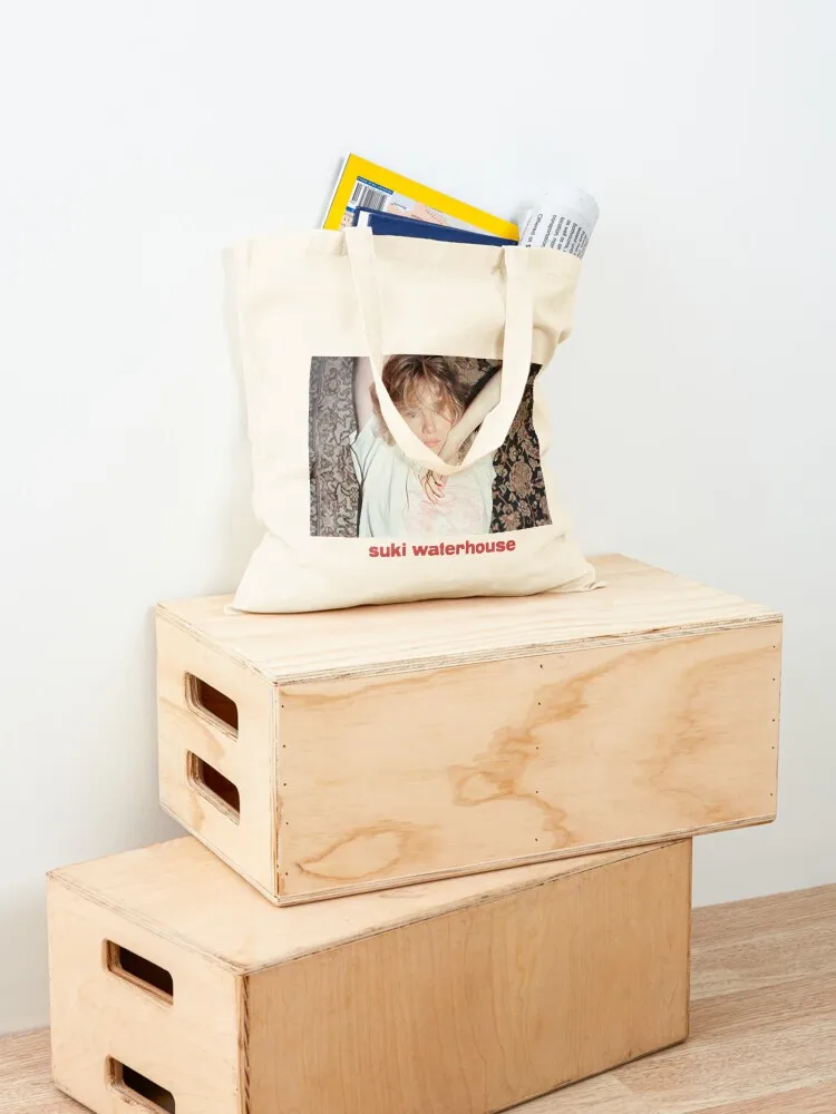 Suki Waterhouse Merch Photo Tote Bag tote bag Large bags for women Big bag Canvas