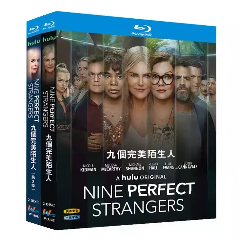 Nine Perfect Strangers Season 1 and 2 Blu ray High Definition American Drama BD Disc Box Set