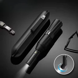 New Fully automatic umbrella, three-folding umbrella, strong, wind-resistant and shrinkable LED lighting features